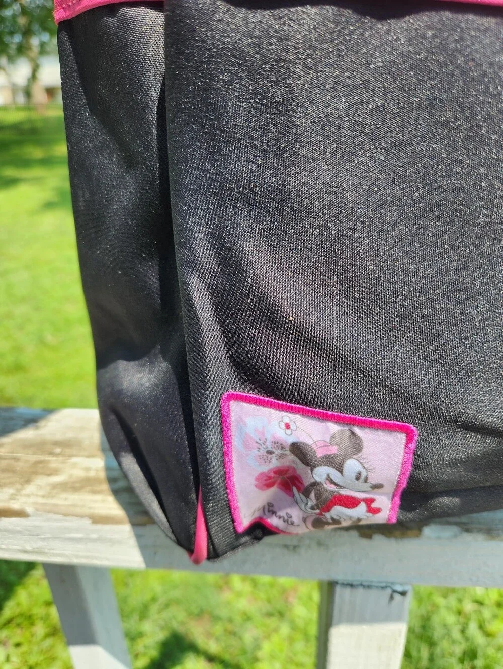 Disney Minnie Mouse multi-functional travel tote diaper bag Like New
